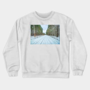 January Snow Day Crewneck Sweatshirt